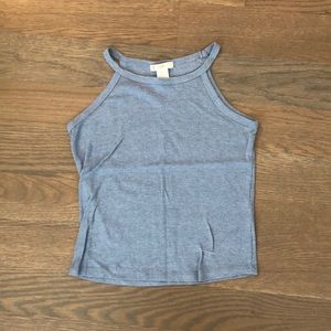 Girls blue tank top